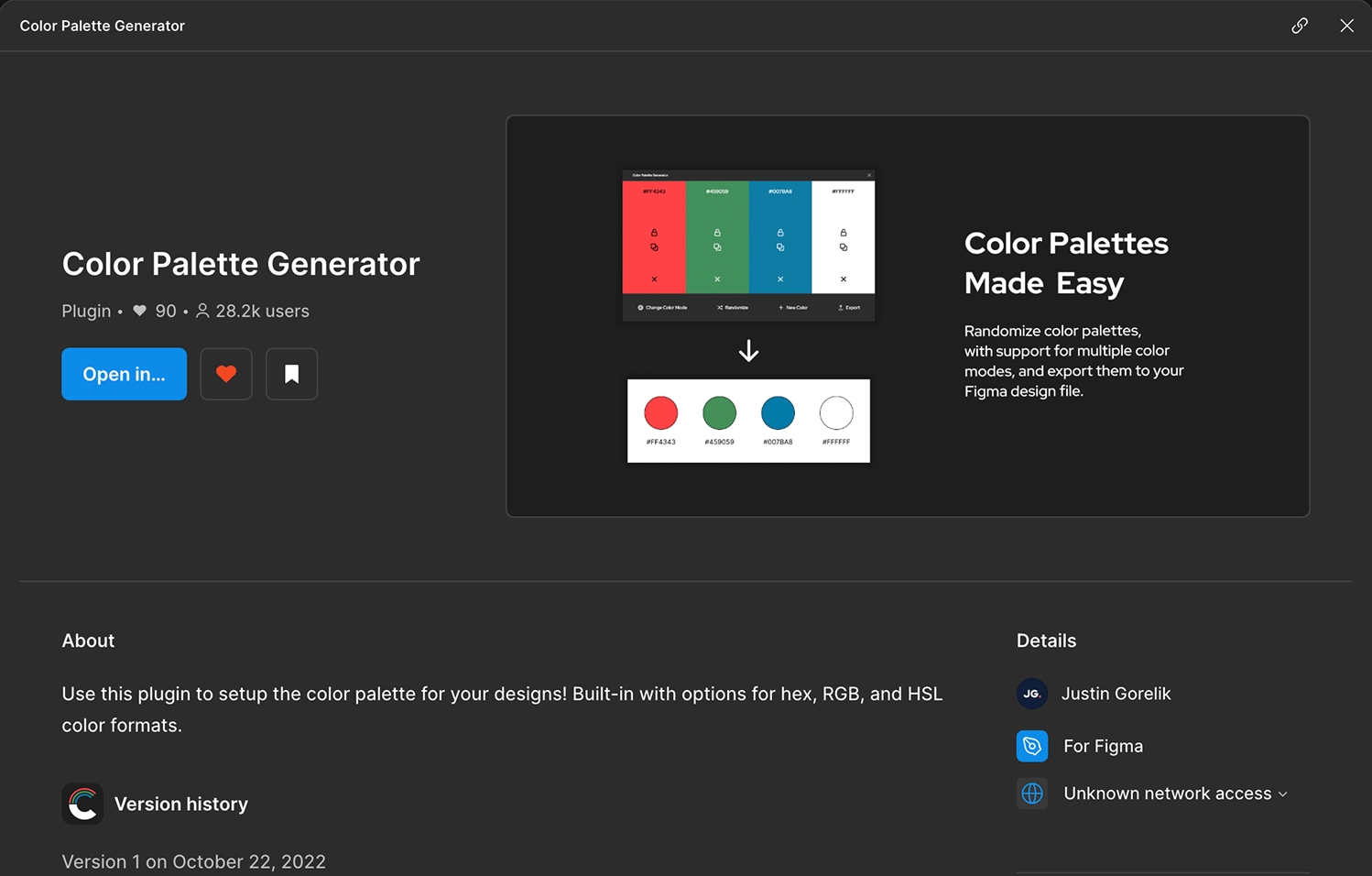 Cover image for Color Palette Generator.