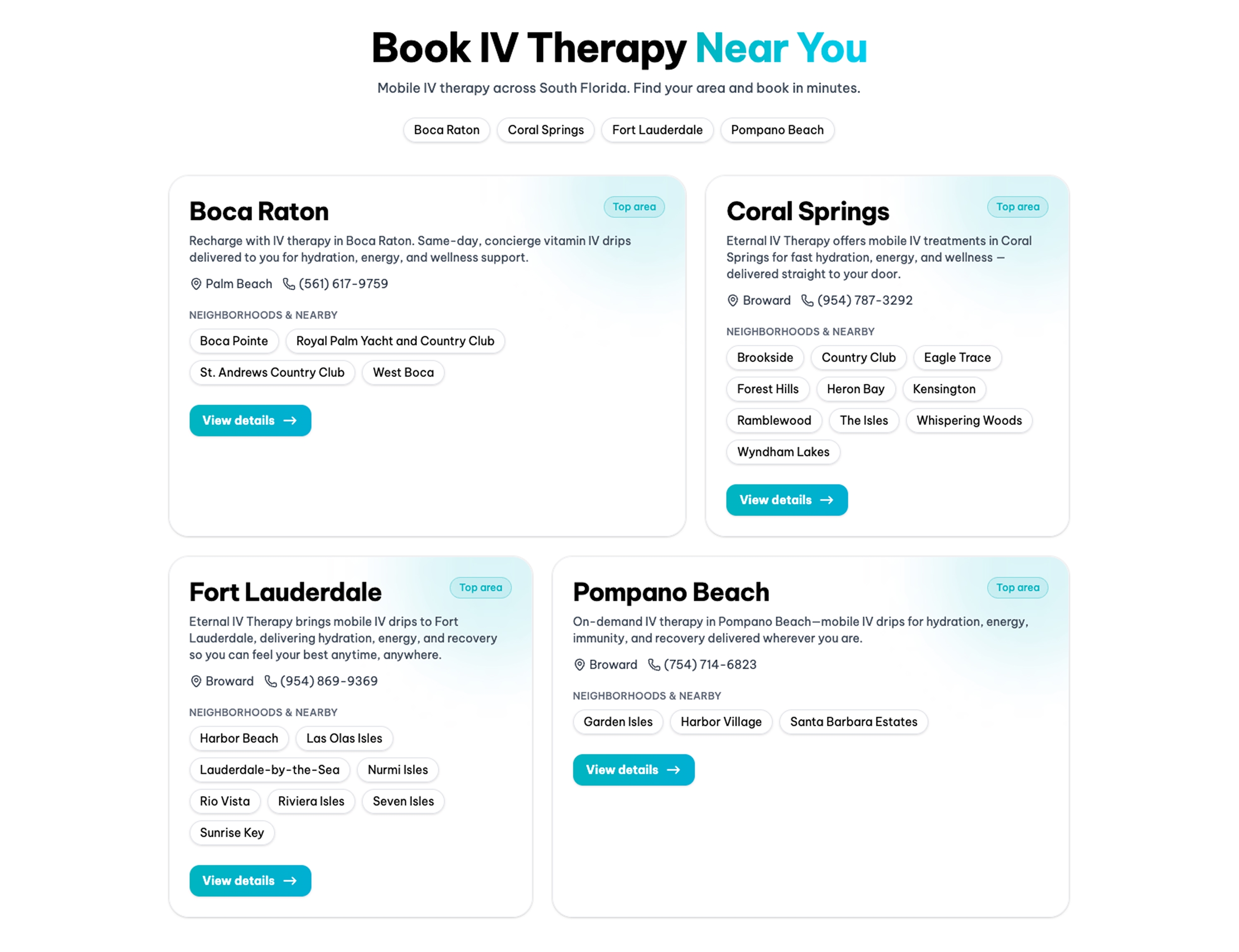 Booking form and confirmation email